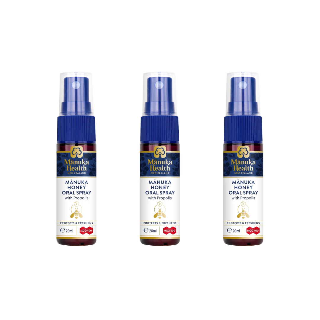 【Manuka Health】麥盧卡 蜂膠 喉嚨 噴霧 紐西蘭原裝 BIO30™ 高活性 類黃酮
