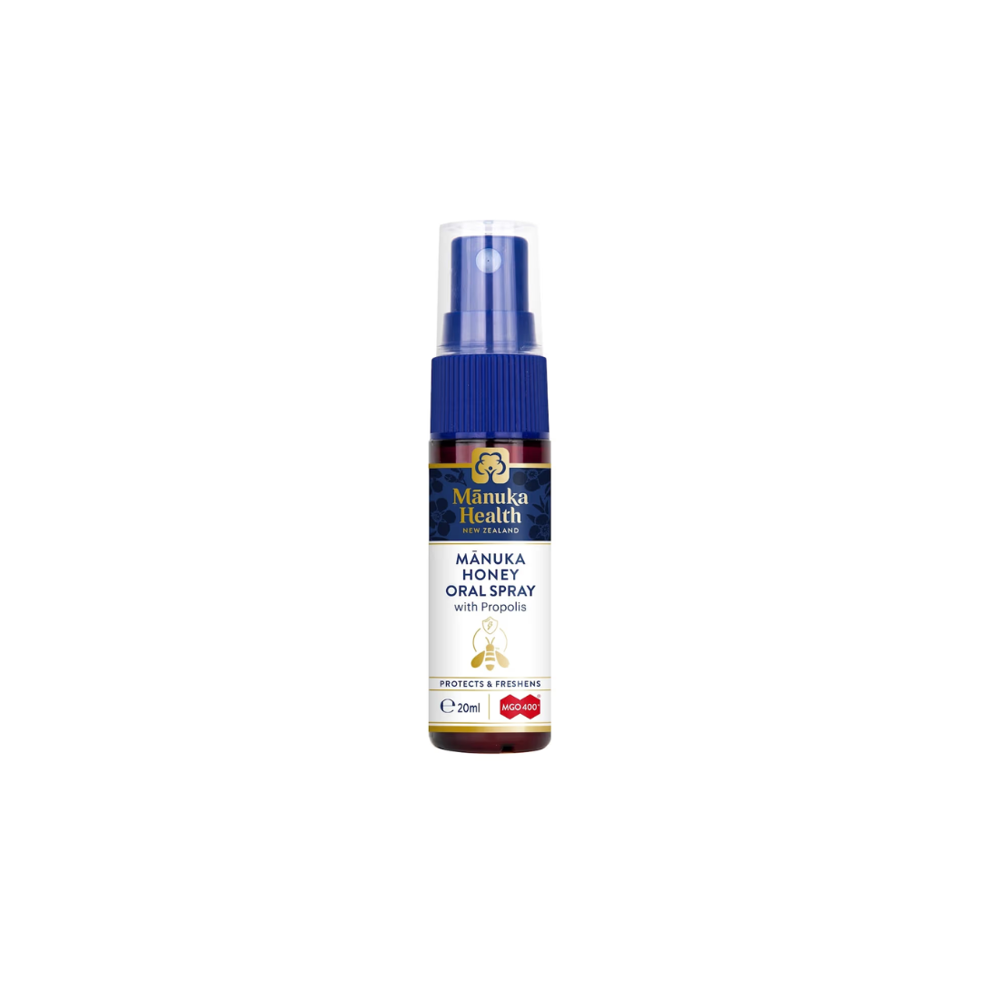 【Manuka Health】麥盧卡 蜂膠 喉嚨 噴霧 紐西蘭原裝 BIO30™ 高活性 類黃酮