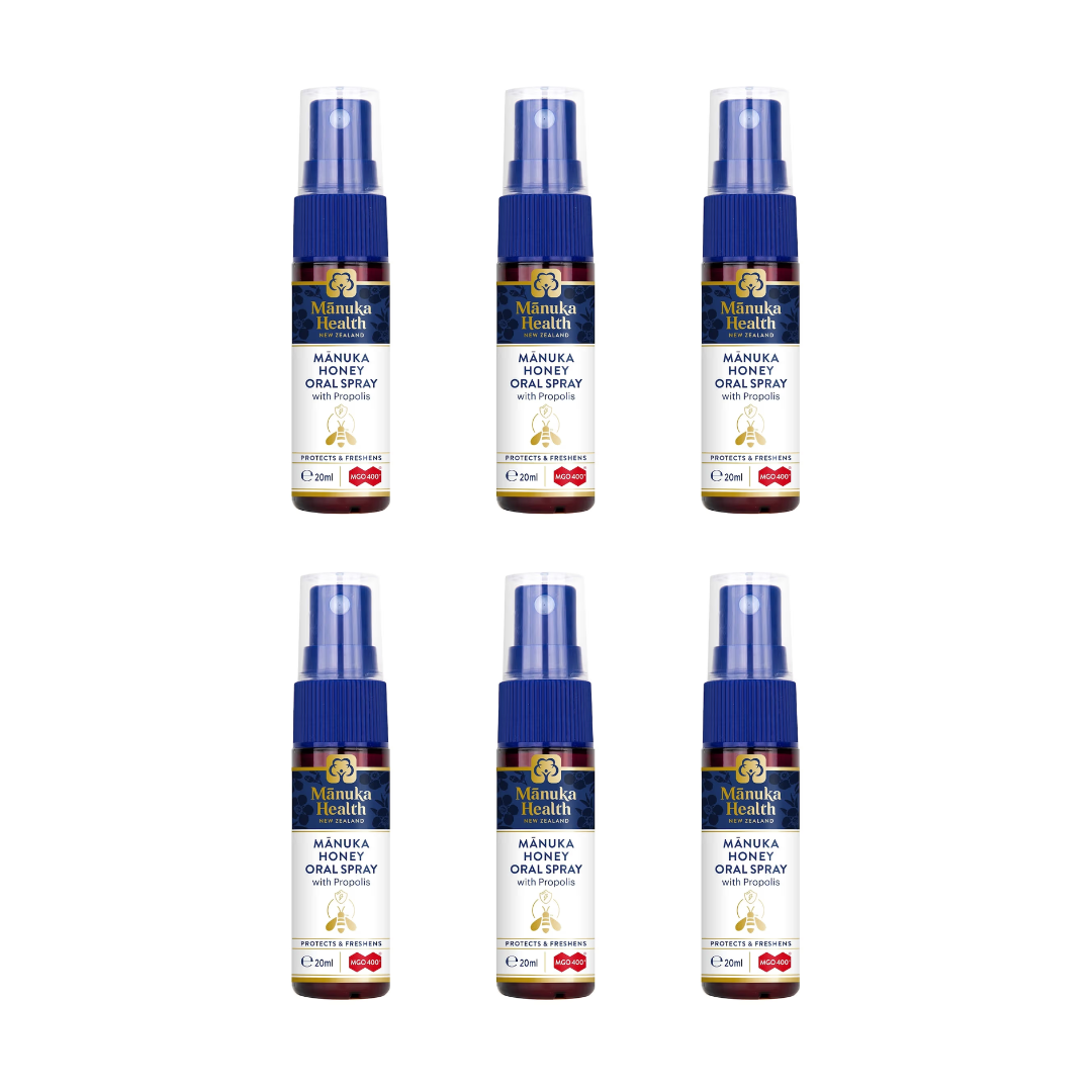 【Manuka Health】麥盧卡 蜂膠 喉嚨 噴霧 紐西蘭原裝 BIO30™ 高活性 類黃酮