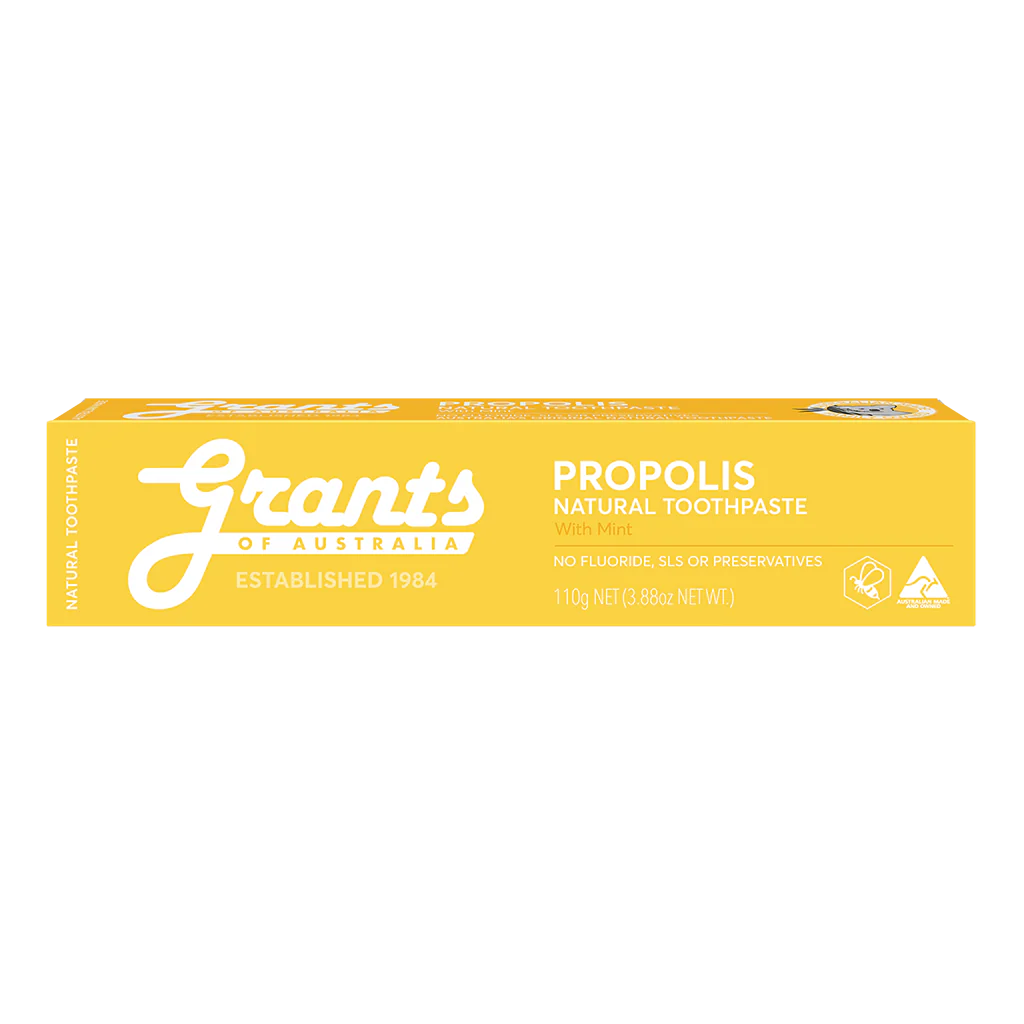 澳洲 Grants 新包裝 格蘭特 蜂膠 薄荷 牙膏 無氟 低敏 敏感性牙齒 孕婦可用 效期至27/09
