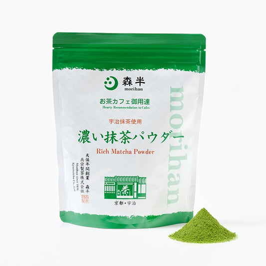 日本製 森半宇治 含糖特濃抹茶粉500g (日本有機認證)