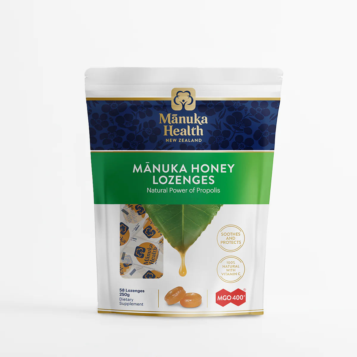 Manuka Health 麥盧卡蜂蜜蜂膠喉糖