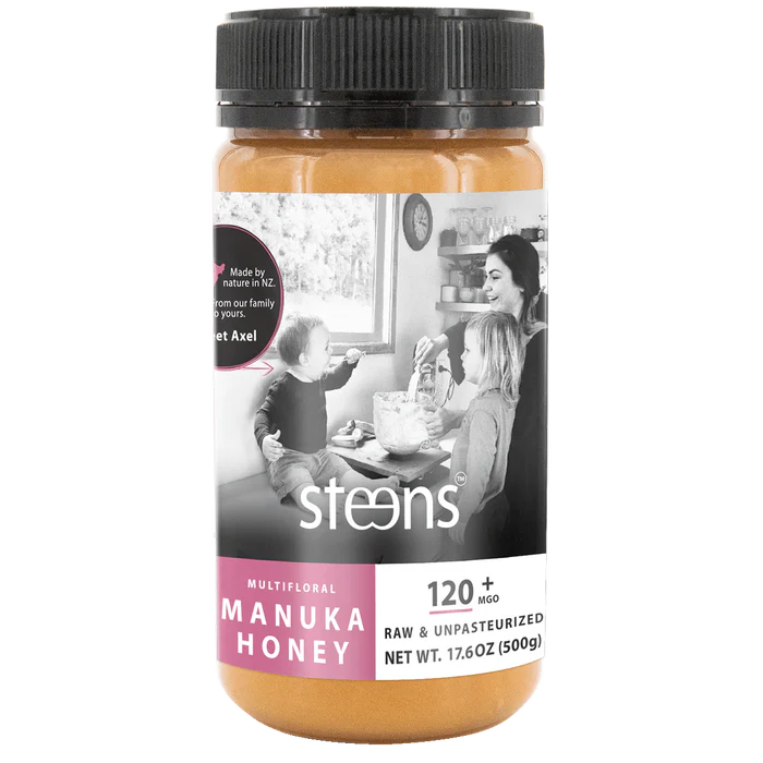 STEENS HONEY MGO 120+ 原始多花麥盧卡蜂蜜